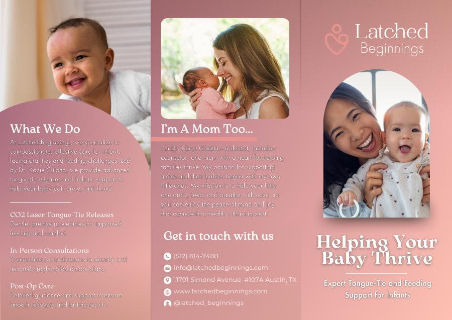 Latched Beginnings Trifold preview
